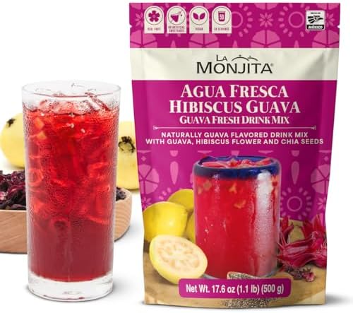 Agua Fresca Hibiscus Guava pouch